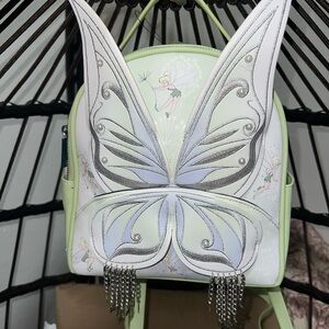 Disney Danielle Nicole Tinker Bell Pixie Wings Convertible backpack